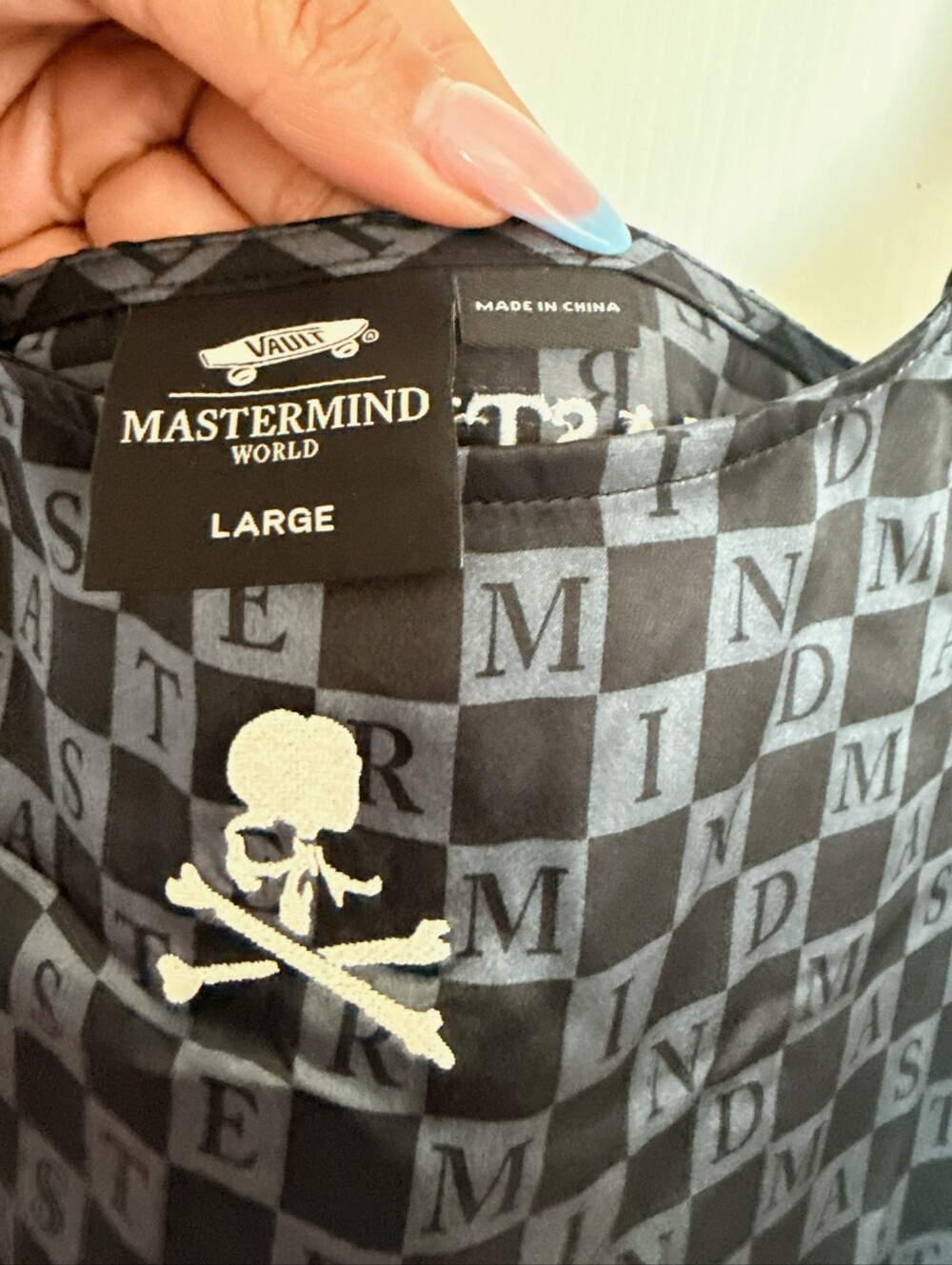 Vans X Mastermind Collab Slip Dress Gothic Skulls - Picture 13 of 16